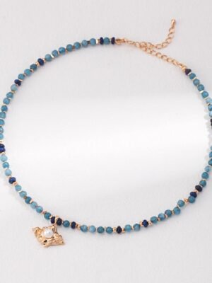 Amazonite and Lapis Lazuli Necklace - Moana