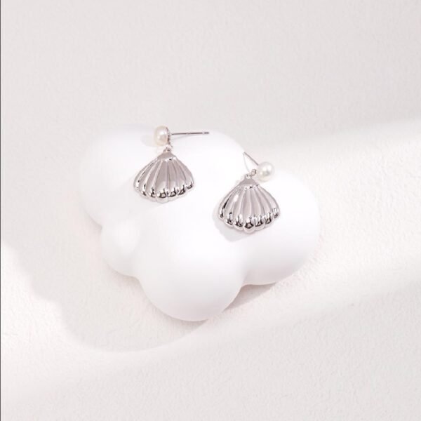 Shell Mermaid Earrings - The Freyja Collection