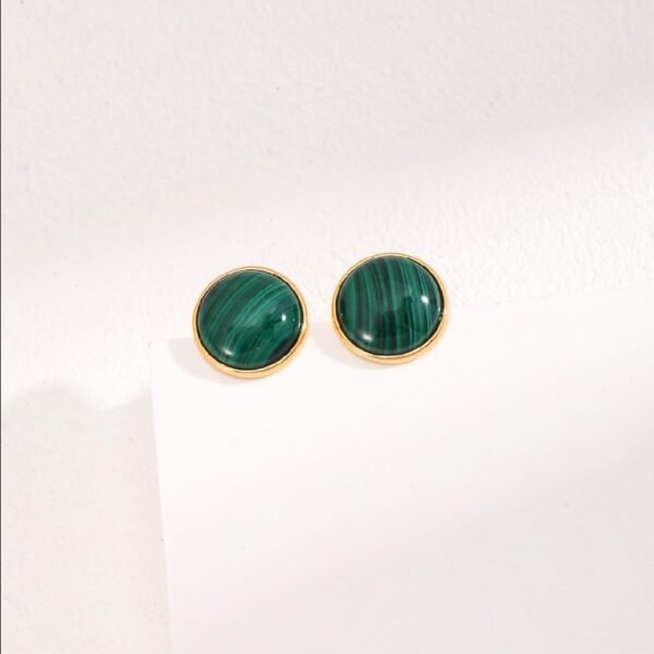 Malachite Vintage Earring - Artemis