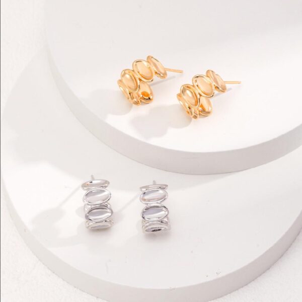 Little Tiara Earrings - Nefertiti