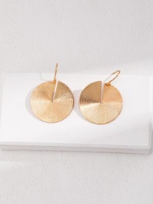 Harmony Disc Earrings - Eirene