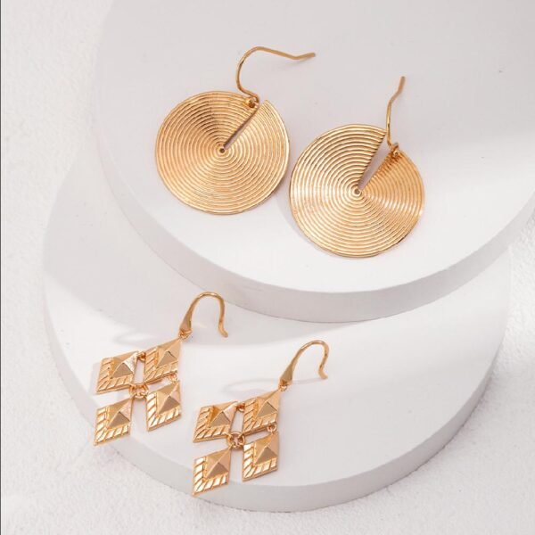 Harmony Disc Earrings - Eirene