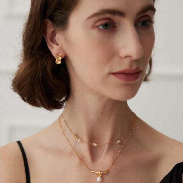 Little Tiara Earrings - Nefertiti