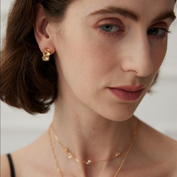 Little Tiara Earrings - Nefertiti
