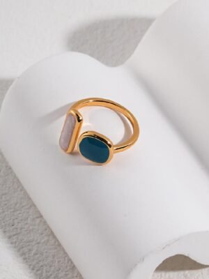 Morandi Palette Ring - Ocean