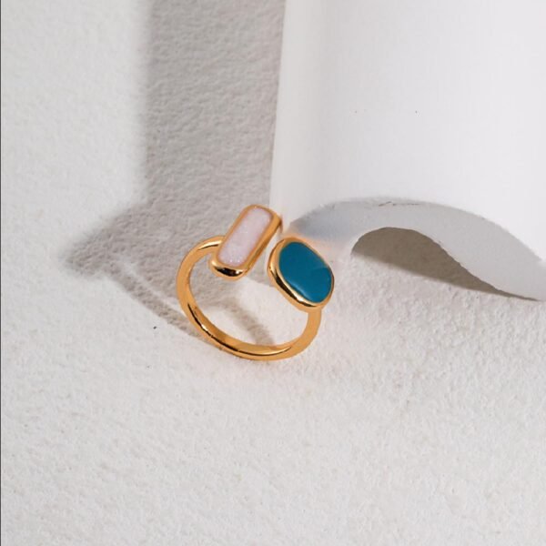 Morandi Palette Ring - Ocean