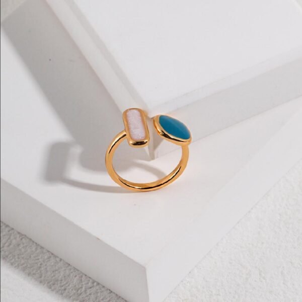 Morandi Palette Ring - Ocean