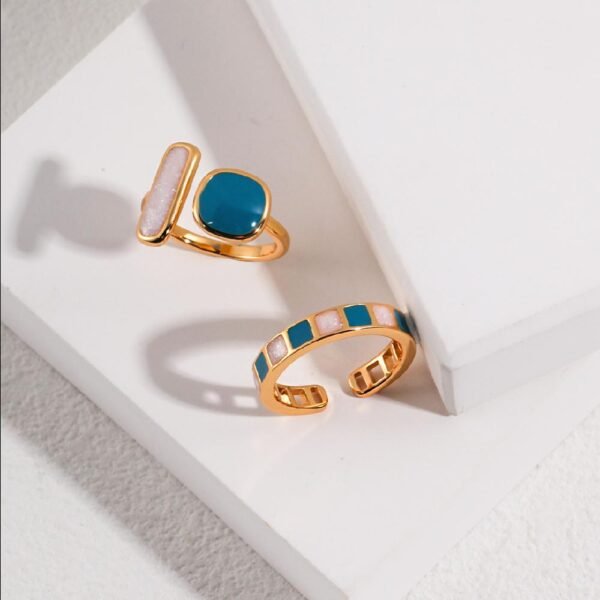 Morandi Palette Ring - Ocean