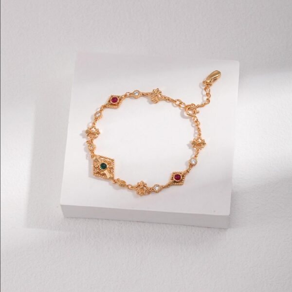 Zircon Bohemian Romance Bracelet- The Parvati Collection