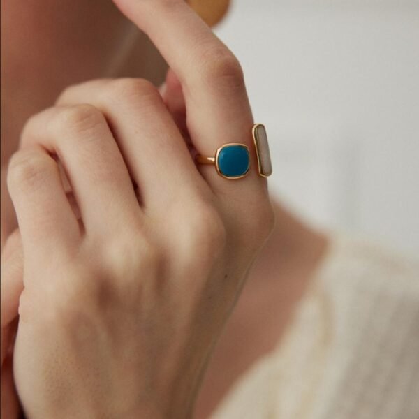 Morandi Palette Ring - Ocean